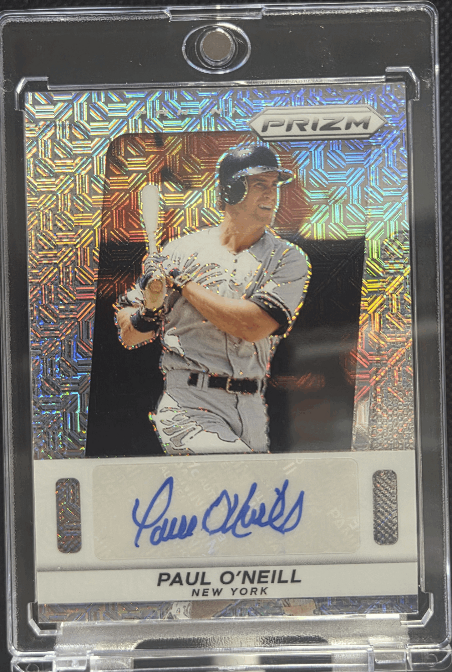 2024 Panini Prizm Baseball Paul O'Niell #4 Mojo Prizm Throwback SP Autograph #'d/25