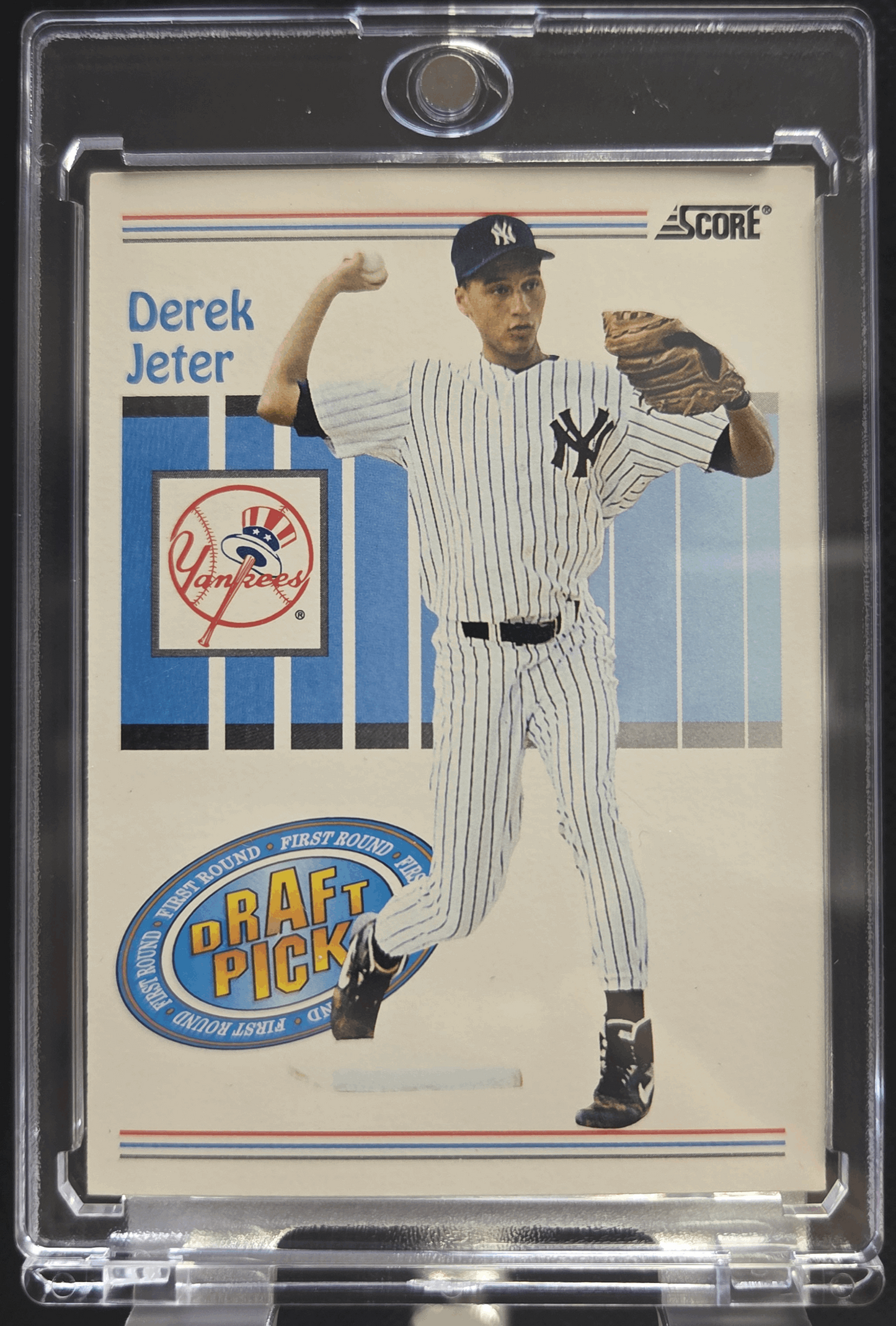 1993 Score Baseball Derek Jeter #489 Rookie Card