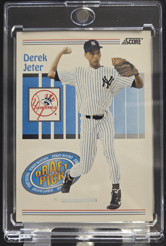 1993 Score Baseball Derek Jeter #489 Rookie Card