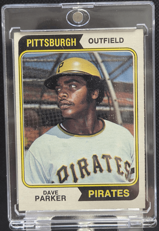 1974 Topps Baseball Dave Parker Rookie Card - Pittsburgh Pirates